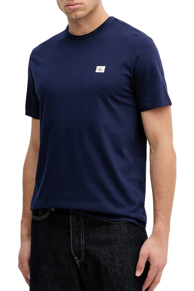 Футболка Calvin Klein Jeans Cotton Badge, 1 шт., размер XL, темнo-синий