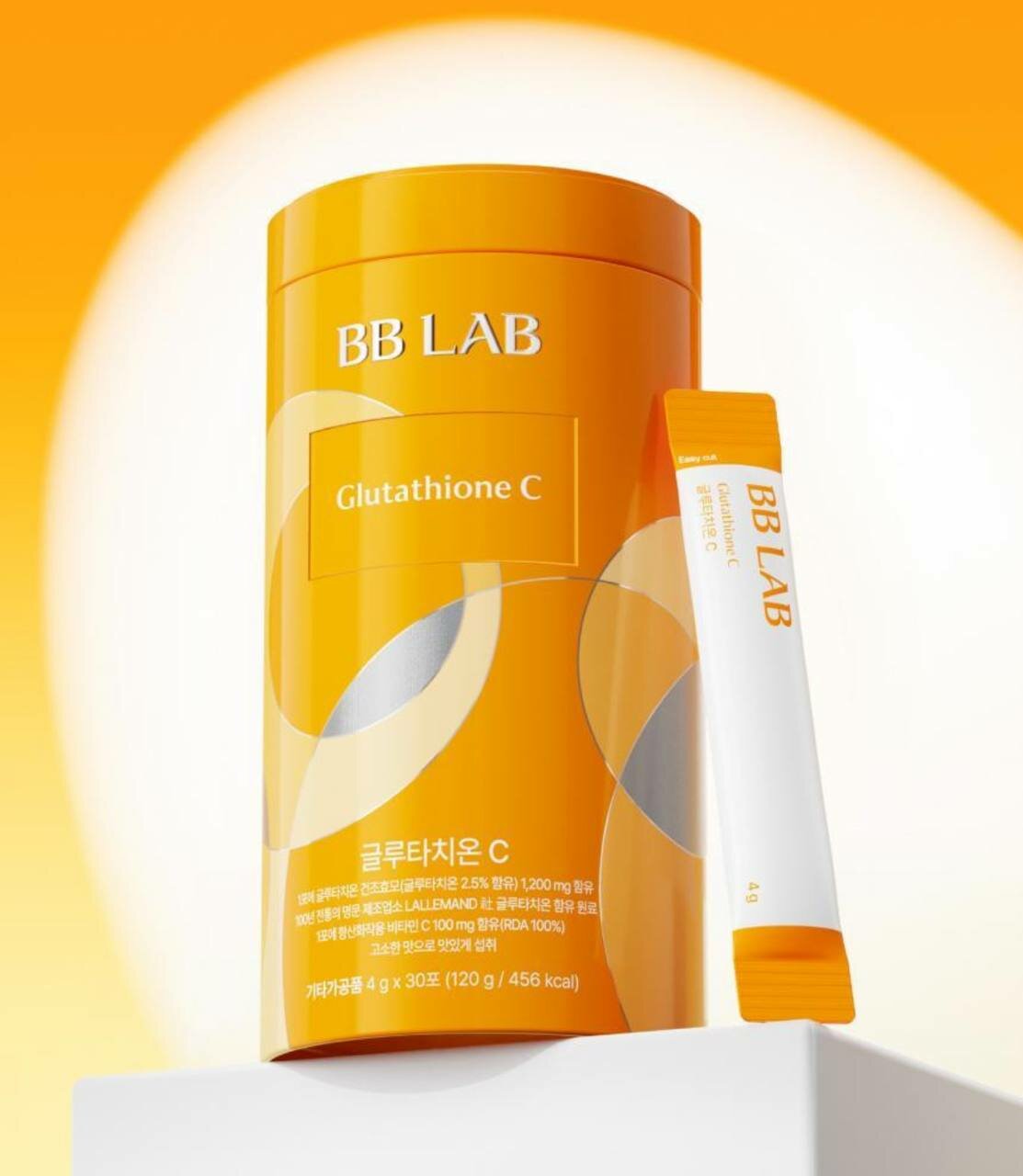 Коллагеновый стики BB LAB Glutathione Collagen C — 1 стик в день, 30 стиков × 4 г (120 г)