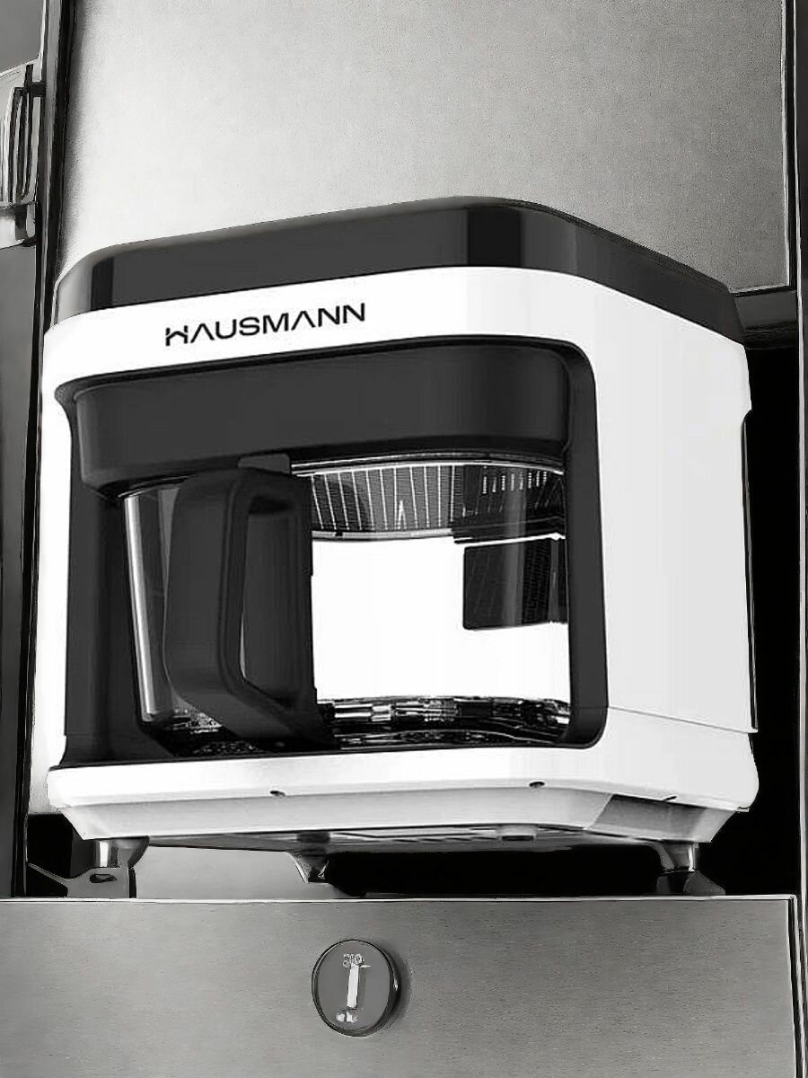 Аэрогриль Hausmann HAG-7070W, 5.5л, сенсорное управление, 8 программ, 1200Вт — фото 1