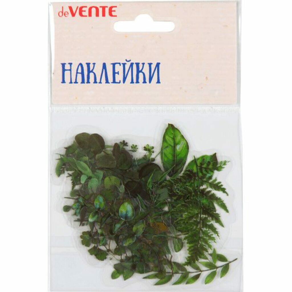 Наклейки в наборе ПВХ "Leafs.Set 1" ассорти(20диз) е/п DEVENTE 8002219