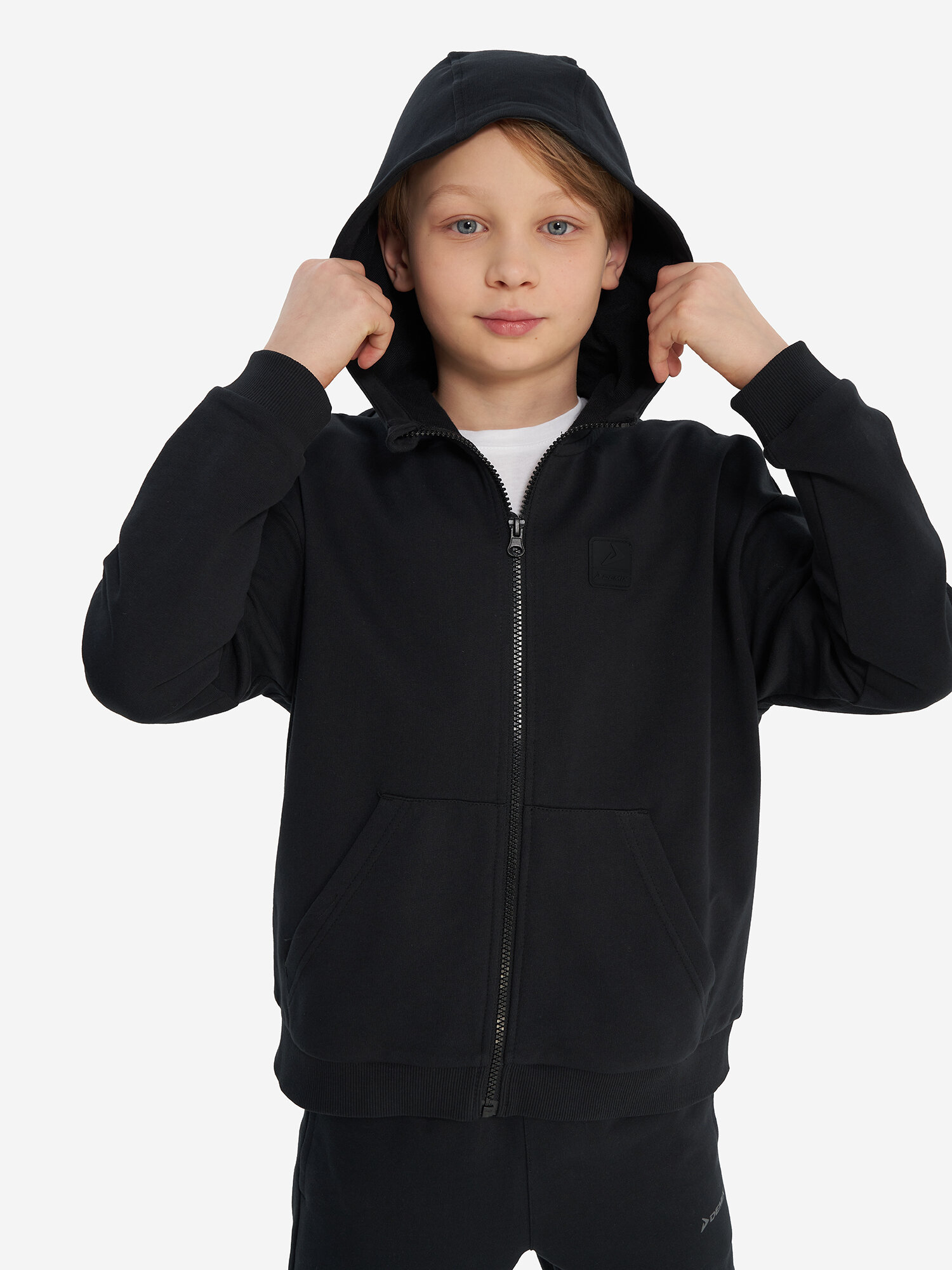 Толстовка Demix, размер 164-170, черный — фото 1