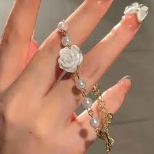 Набор браслетов, 1 шт., размер 19 см, размер one size, rose milt — фото 1