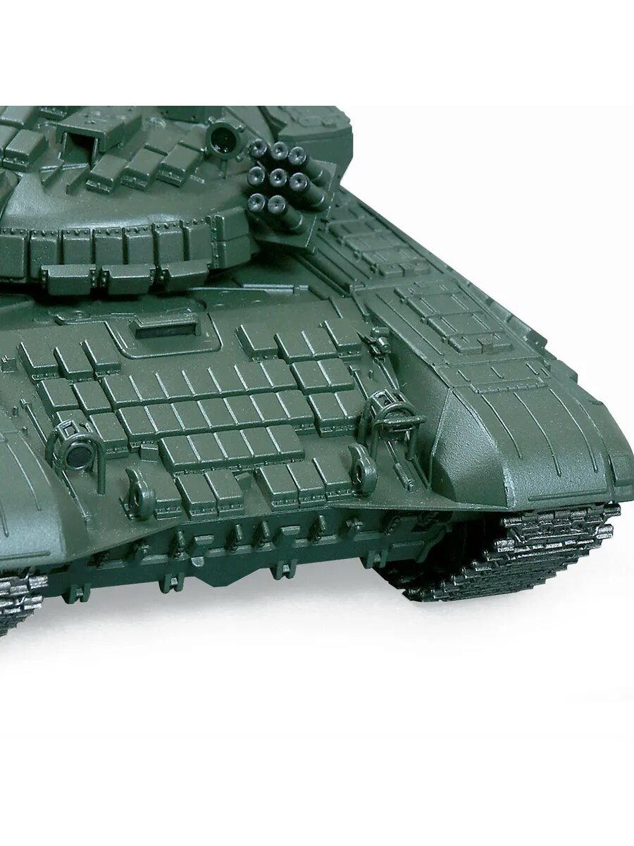 Танк с активной броней Т-72Б ZVEZDA 304 детали, масштаб 1:35 — фото 1