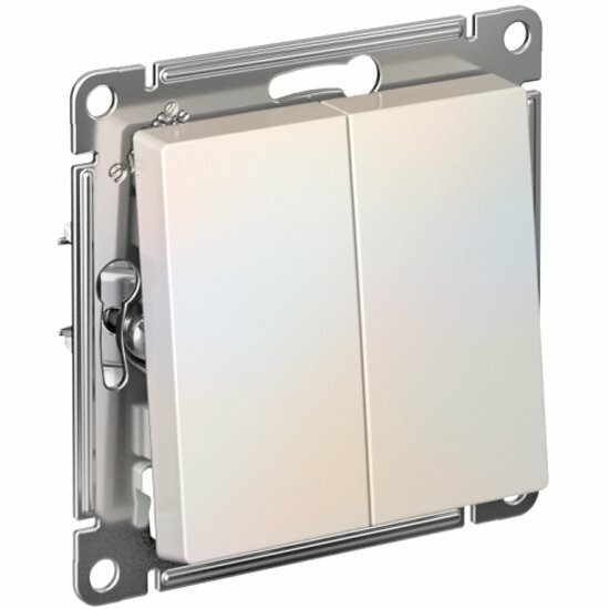 Переключатель Systeme Electric (schneider Electric) SCHNEIDER ELECTRIC ATLASDESIGN, сх.6/2, 10АХ, механизм, жемчуг ATN000465