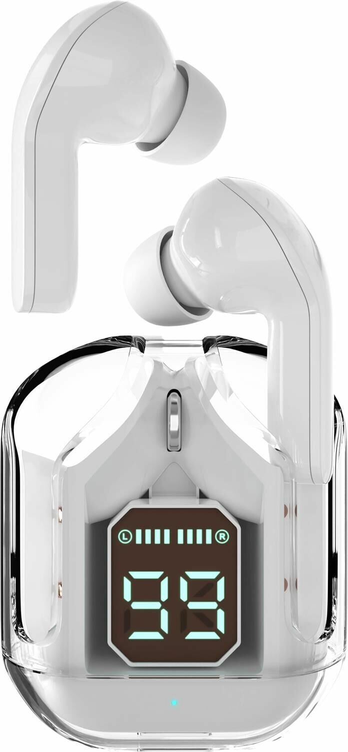 Наушники беспроводные для андроид BW07 , белый