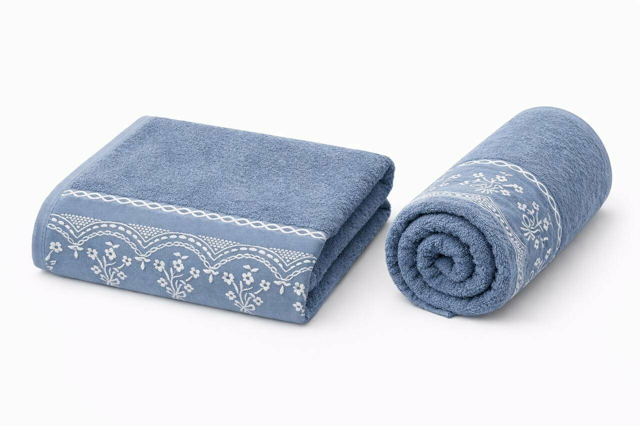 Махровое полотенце премиального качества из натурального хлопка