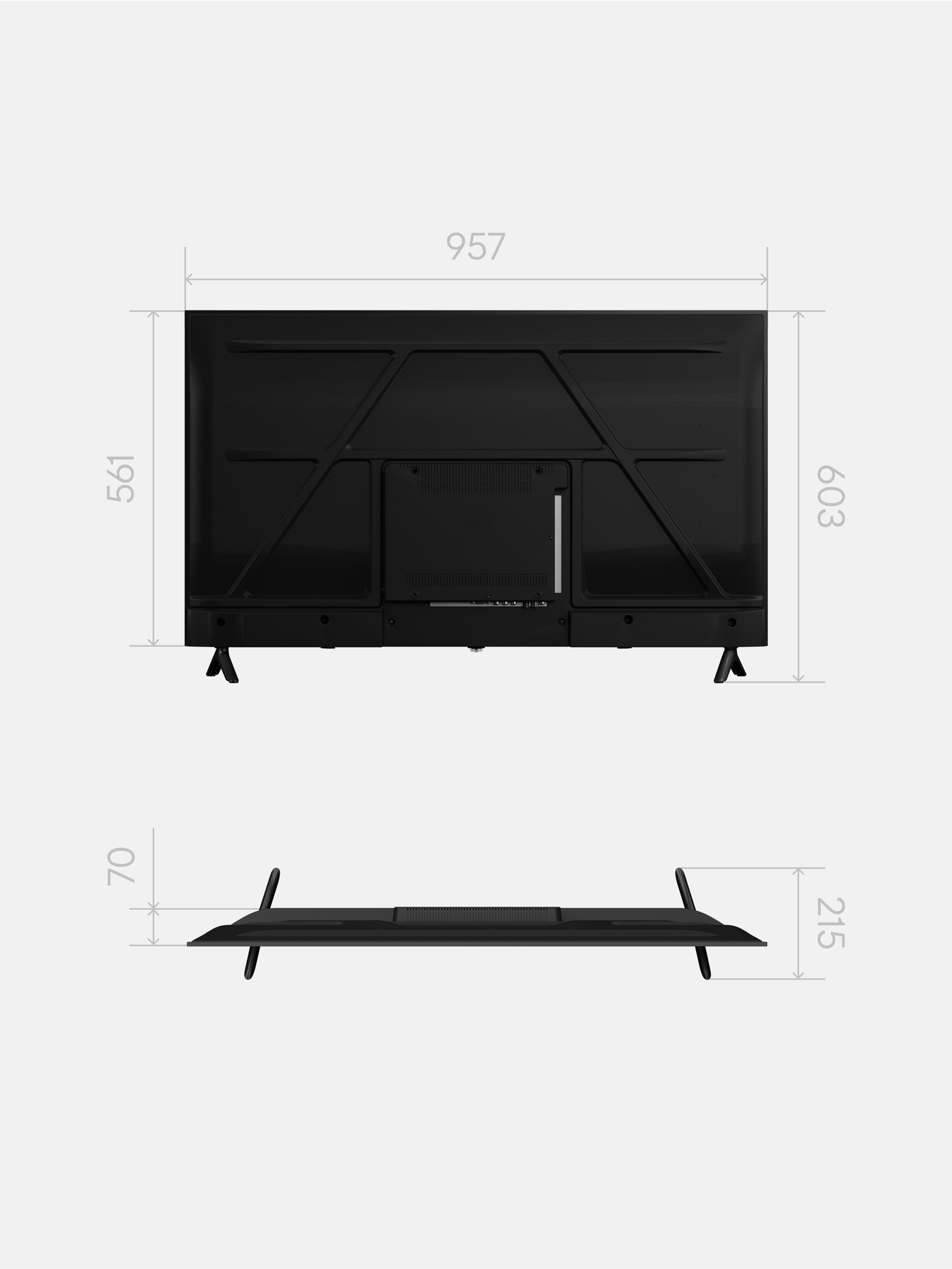 43” Телевизор Tuvio 4К ULTRA HD DLED Frameless на платформе YaOS, TD43UFBHH13, черный — фото 18