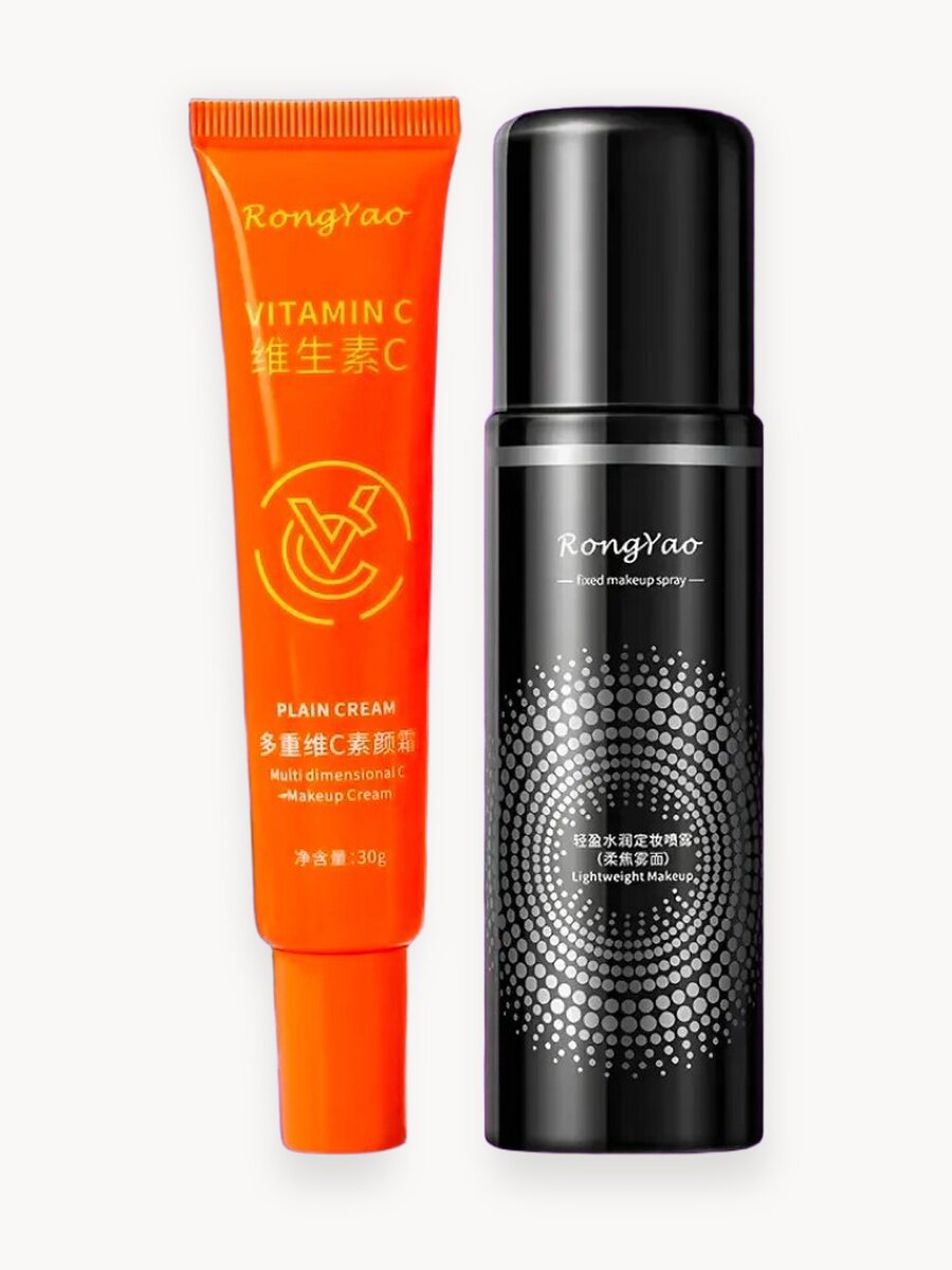 Фиксатор для макияжа спрей матирующий + база под макияж