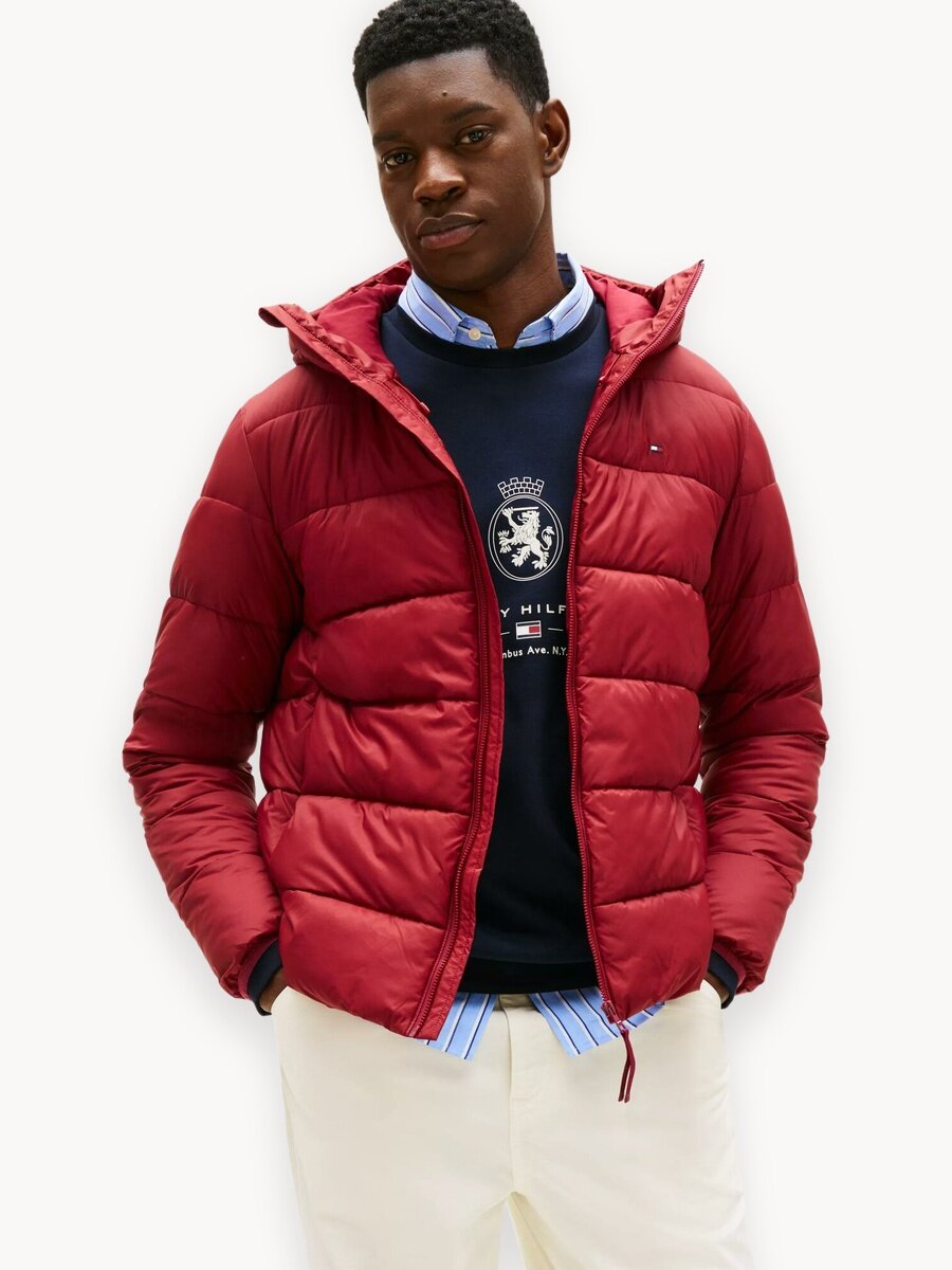 Куртка TOMMY HILFIGER, размер L, красный