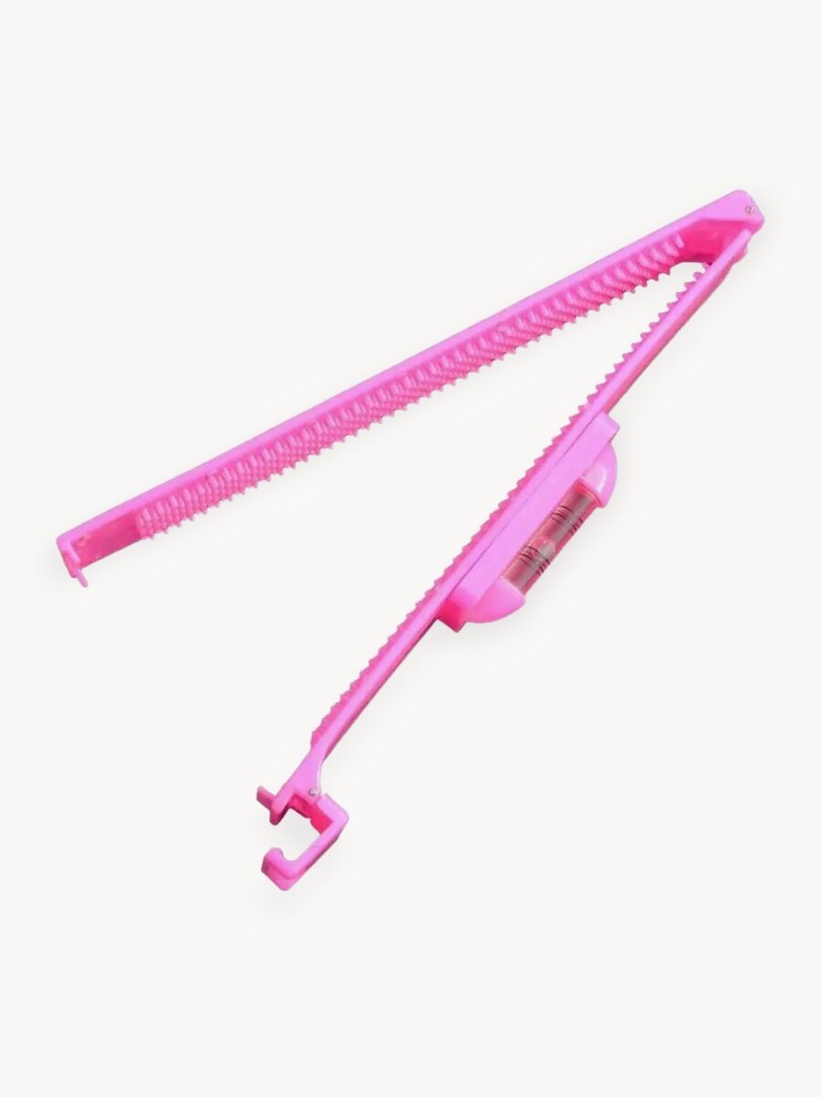 Фиксатор линейка для ровной стрижки волос челки для кончиков