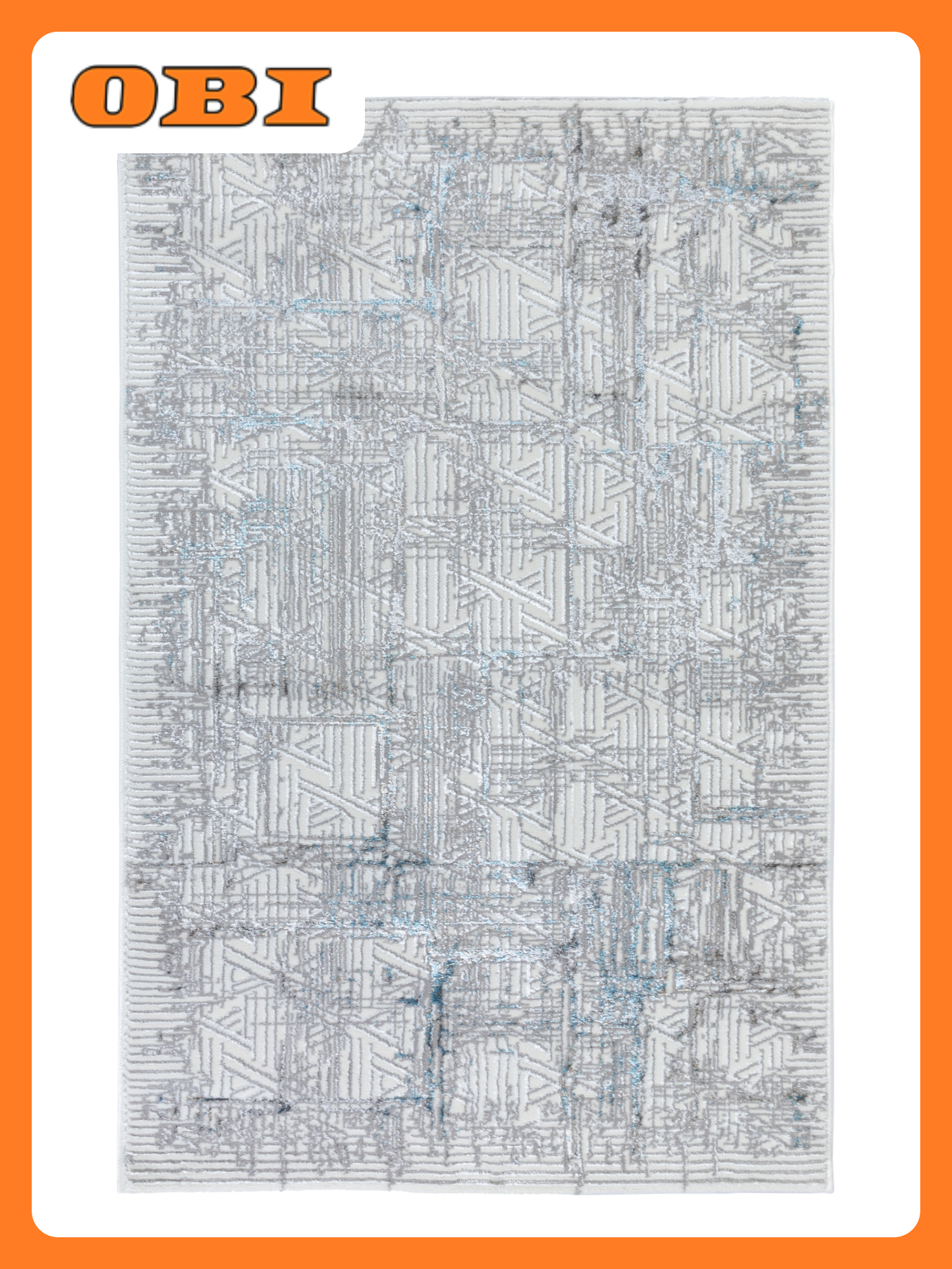 Ковер ADARA 2*3 дизайн T1871LL GREY/GREY