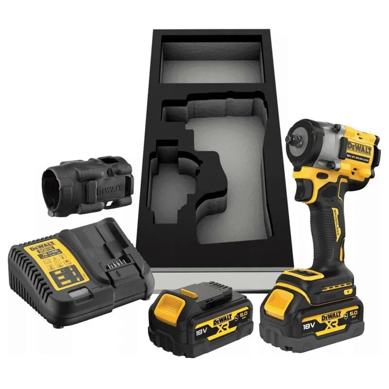 Аккумуляторный ударный гайковерт DeWALT DCF923P2G-QW