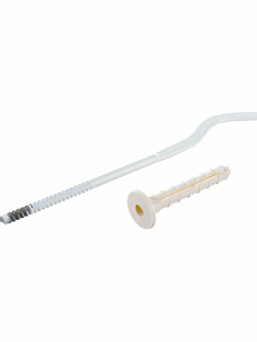 Кронштейн штыревой для радиатора плоский с дюбелем 7x220мм