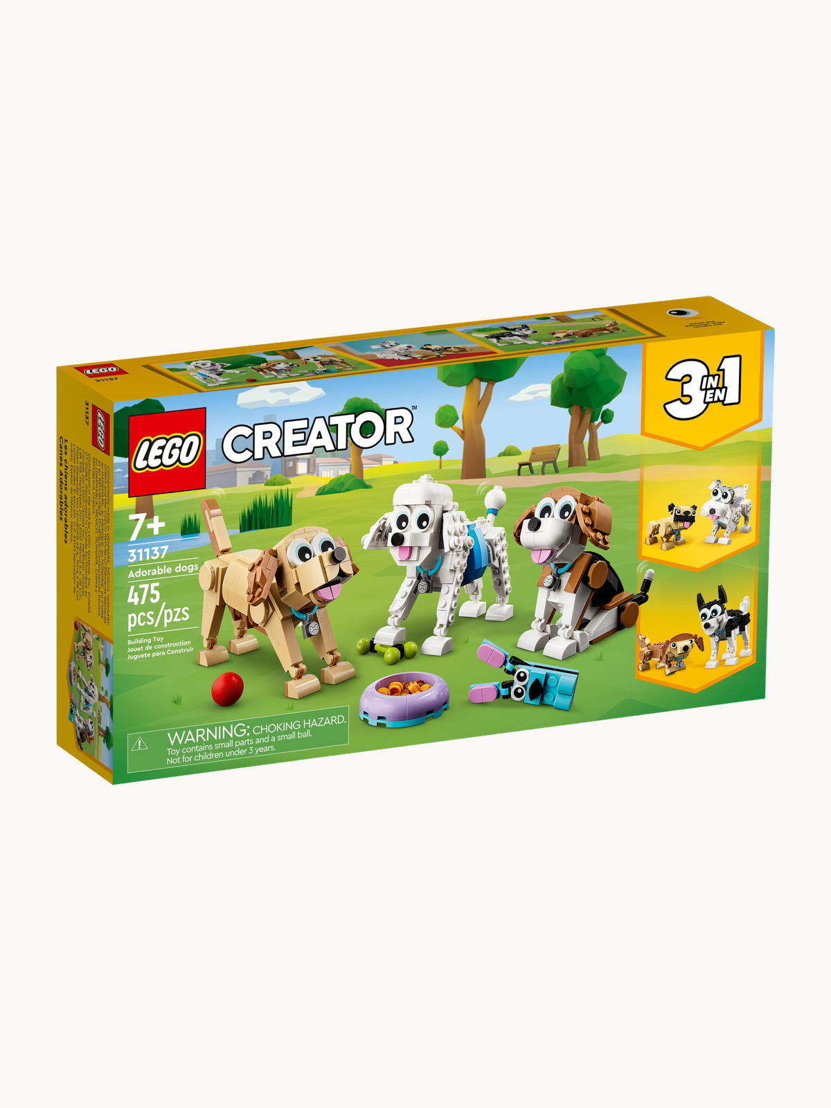 Конструктор LEGO Creator Очаровательные собаки (3 в 1)