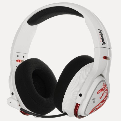Изображение товара Беспроводные/проводные наушники A4Tech Bloody MR720 белый