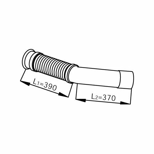 Труба выхлопного газа, DINEX 53252 (1 шт.)