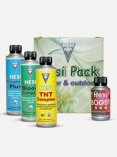 Изображение товара Hesi pack Soil Набор удобрений и стимуляторов для выращивания растений в почве