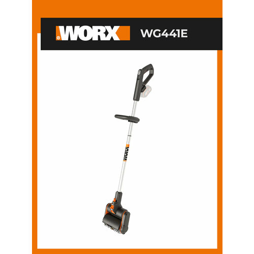 фото Щетка для чистки дорожек worx wg441e, 20в, 4ач х1, зу, коробка