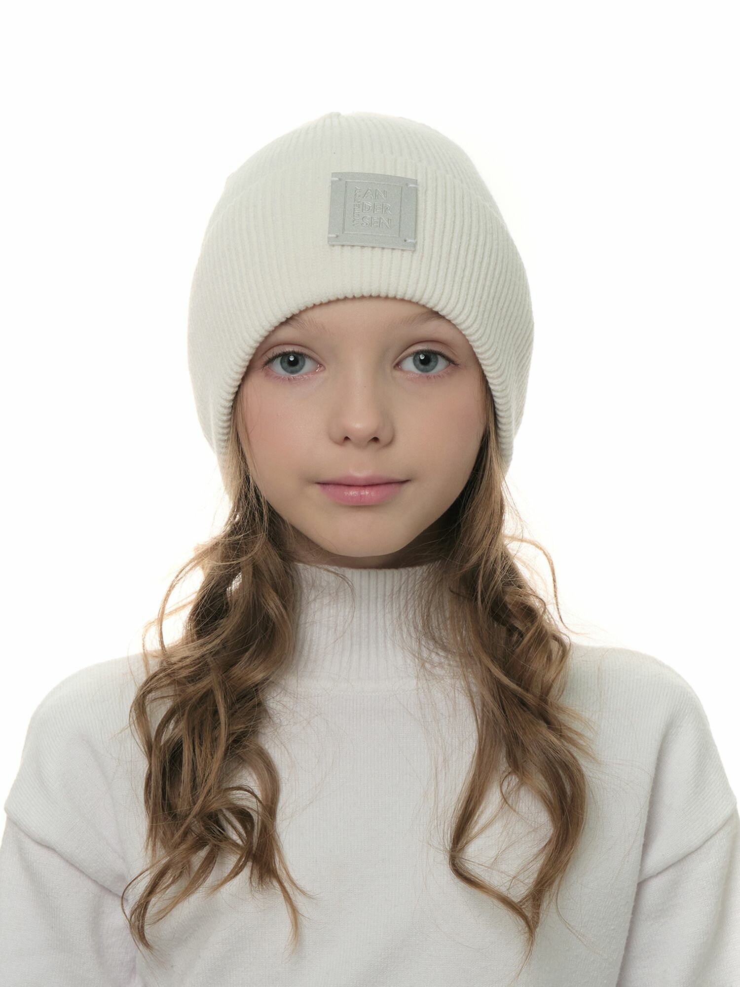 Шапка-бини Андерсен Весна-лето 2024 для девочек