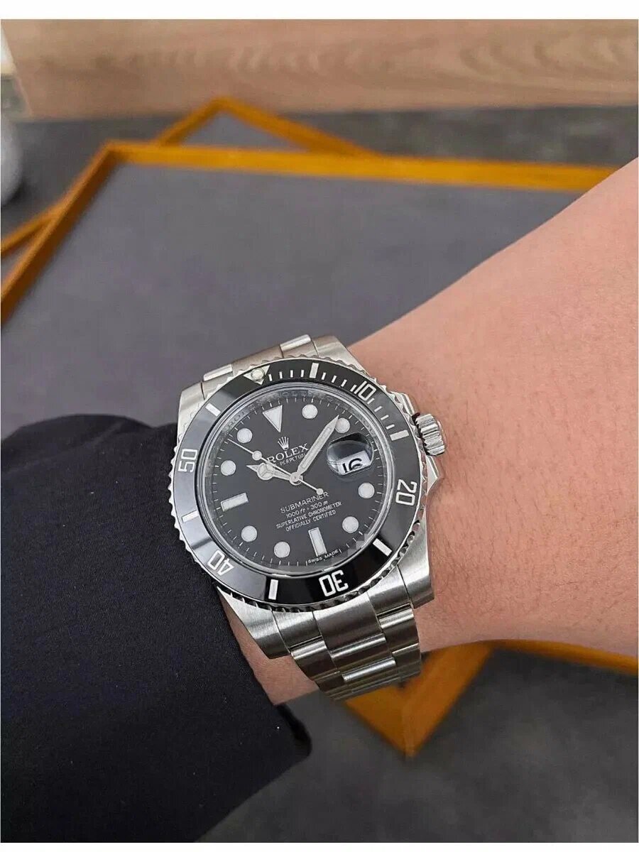 Наручные часы Rolex Classic, черный — фото 1