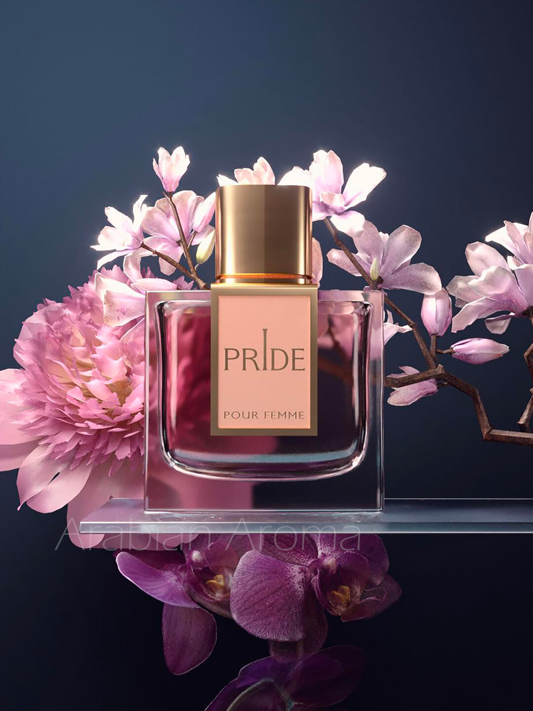 Женская парфюмерия Pride Pour Femme, восточный аромат, парфюм, 100мл