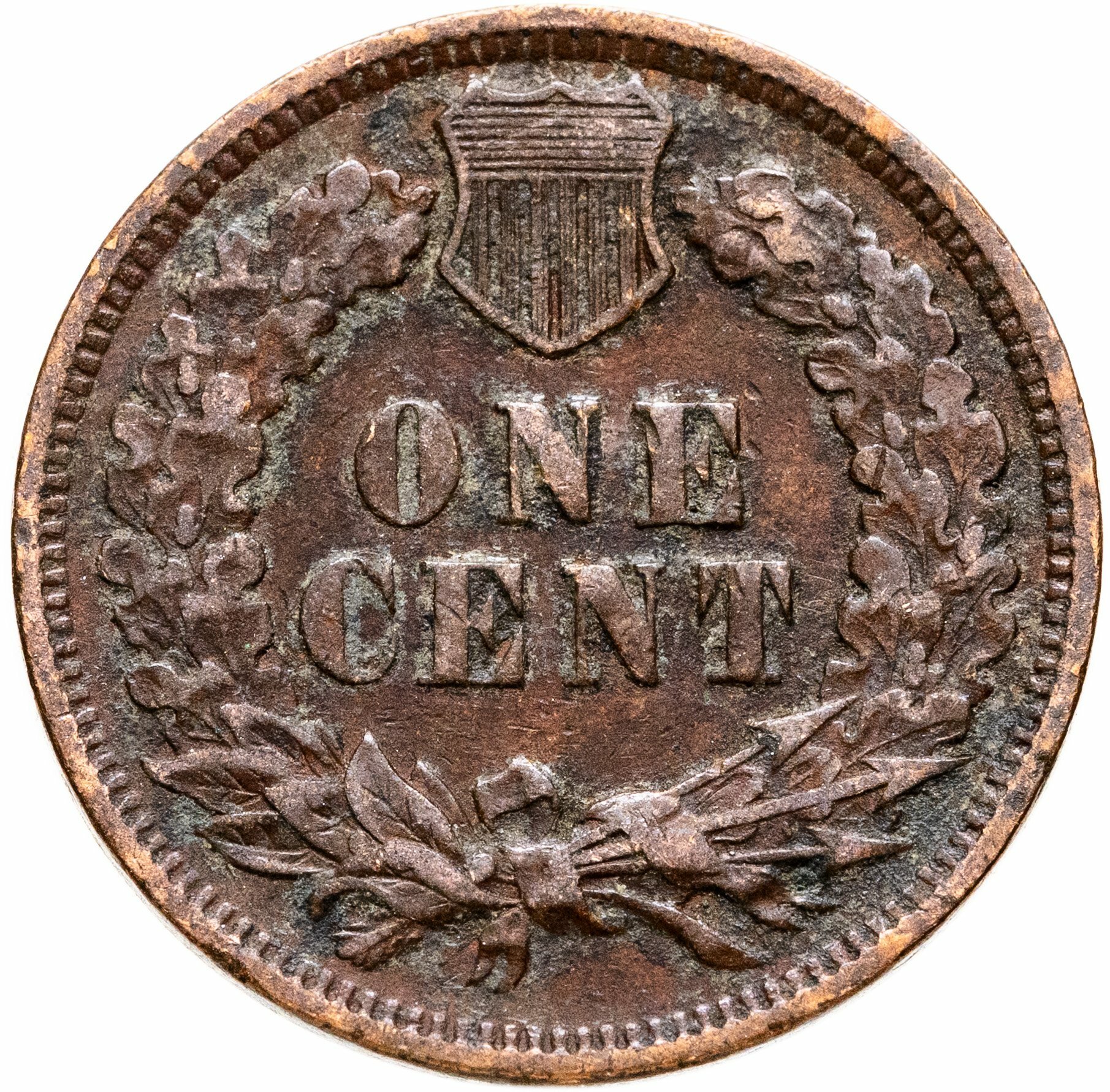 США 1 цент 1905 "Indian Head Cent", Бронза, в сохранности VF-XF