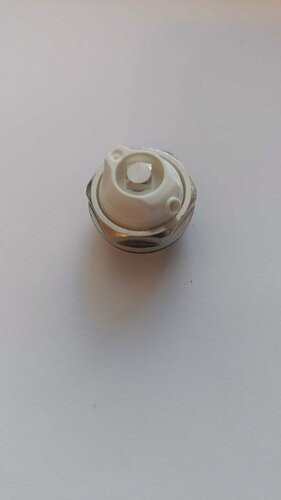 Изображение товара Кран Маевского воздухоспускной клапан Hummel G1/2" поворотная пластиковая сфера для подключения шланга