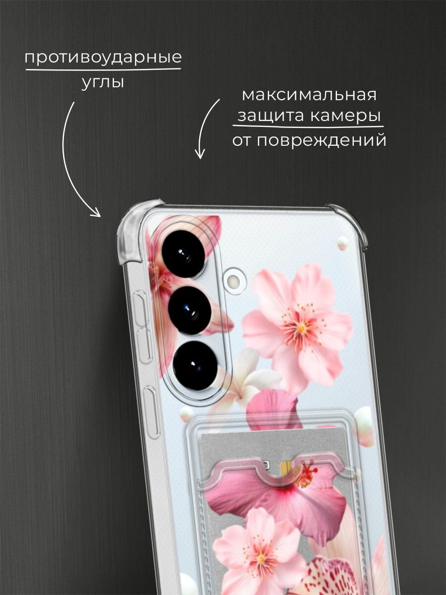 Чехол на Samsung S26 Plus (Самсунг S26 Плюс) с картой и принтом Always do what you love — фото 1