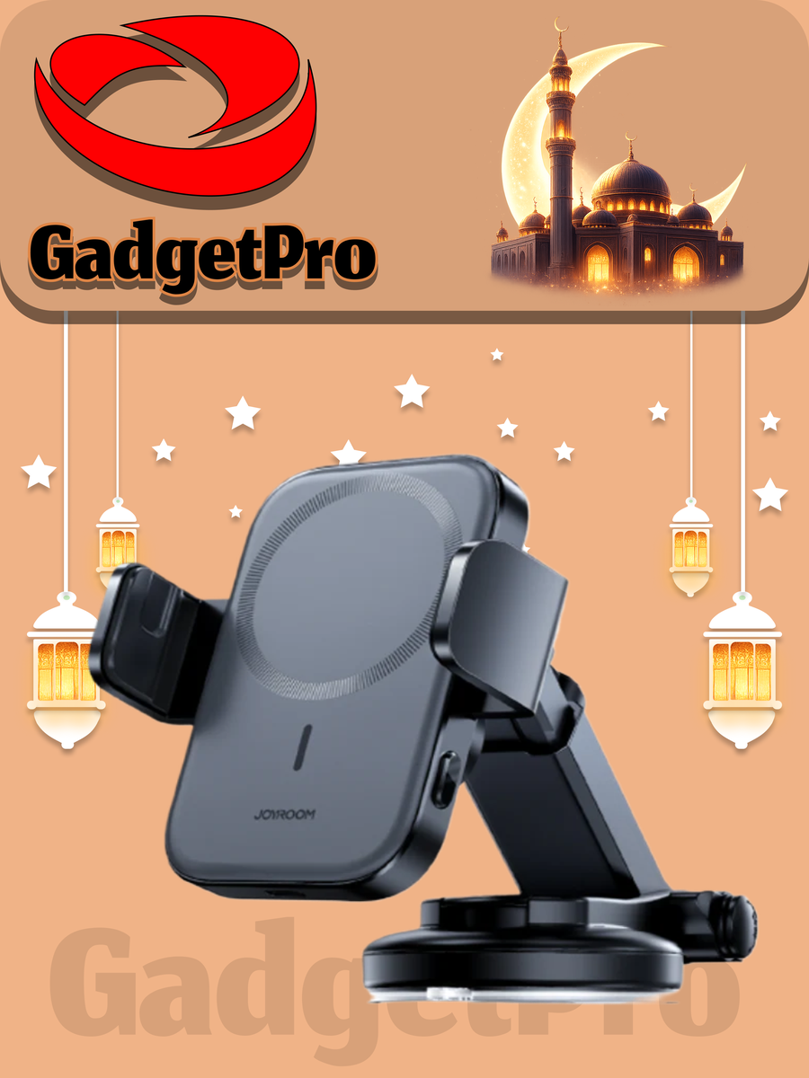 Автомобильный держатель с беспроводной зарядкой Joyroom JR-ZS295: магнитный, электрический, для телефона