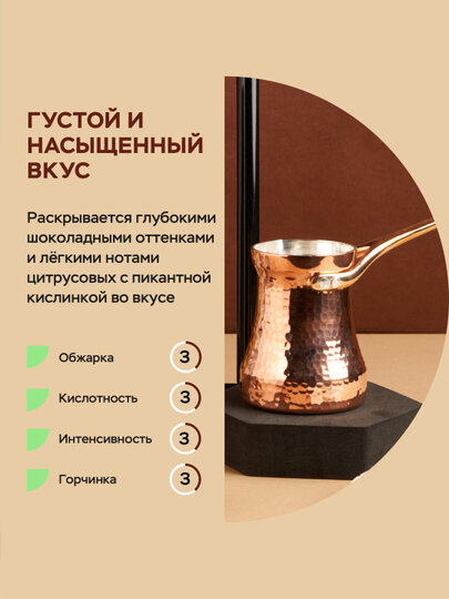 Кофе LEBO Extra молотый для турки Арабика, 100 г — фото 1