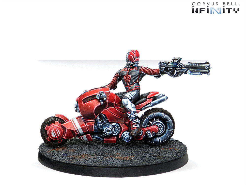 Набор миниатюр для настольный игры Inifinity Aragoto Senkenbutai (NA2-JSA) — фото 1