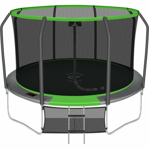 Батут каркасный Clear Fit GreenHop 12Ft, диаметр 366 см, высота 266 см, до 150 кг