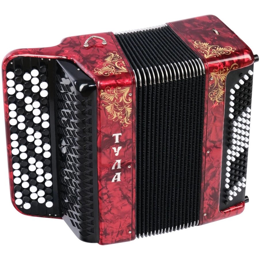 Баян ученический двухголосный Тульская Гармонь BN-37-RD