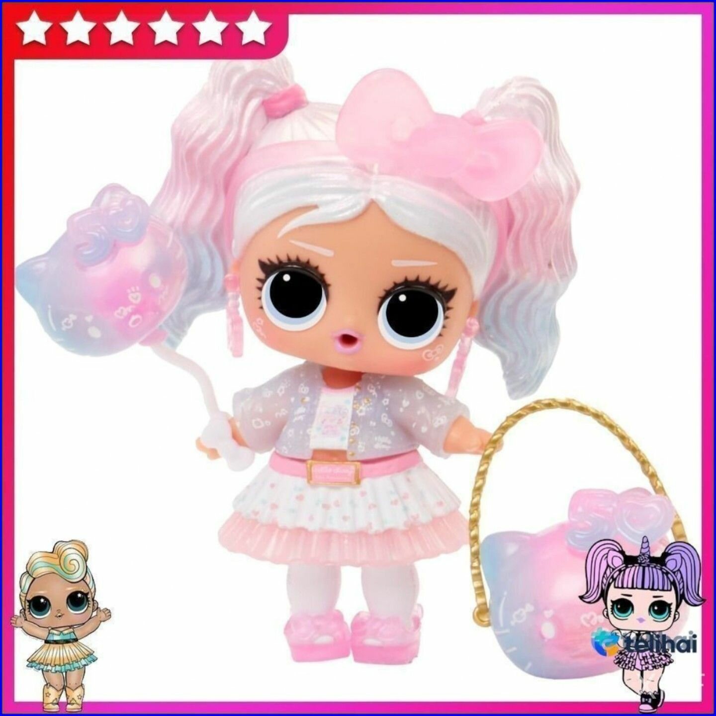 Эксклюзивный набор к юбилею Hello Kitty распакован, лимитированная подарочная коллекция на 50 лет