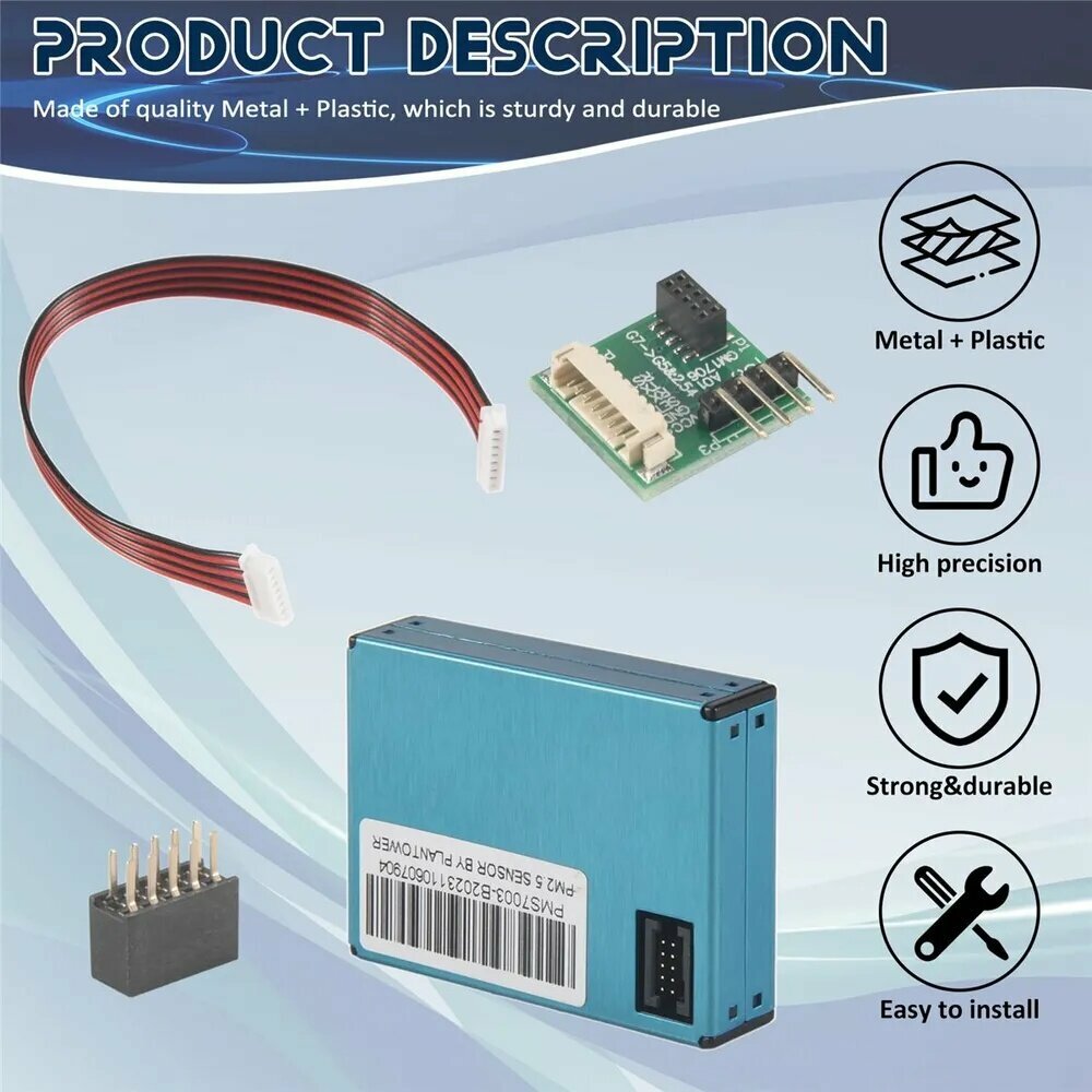 Цифровой датчик PM2.5 PMS7003 / G7 (с платой передачи и кабелем)