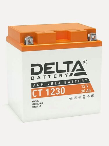 Изображение товара Аккумулятор для мотоцикла 12v 30Ah CT 1230 12В 30Ач