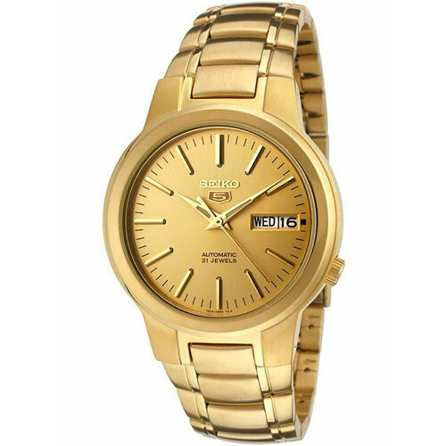 фото Наручные часы seiko seiko 5, золотистый