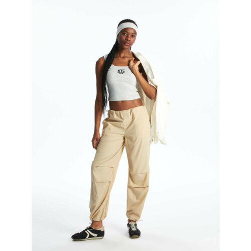 фото Брюки джоггеры lc waikiki, размер 2xl, beige