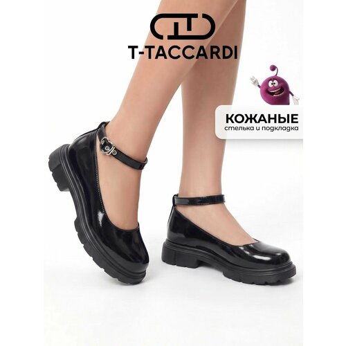 фото Туфли мэри джейн t.taccardi базовая коллекция, размер 37 р. - 23,5 см, , черный