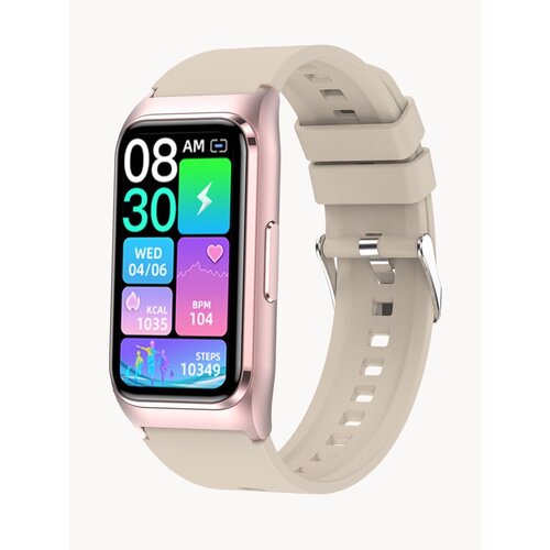 Браслет здоровья с измерение давления и пульса, функцией измерения уровня сахара в крови, мочевой кислоты, мониторинга сердечного ритма, для мужчин и женщин