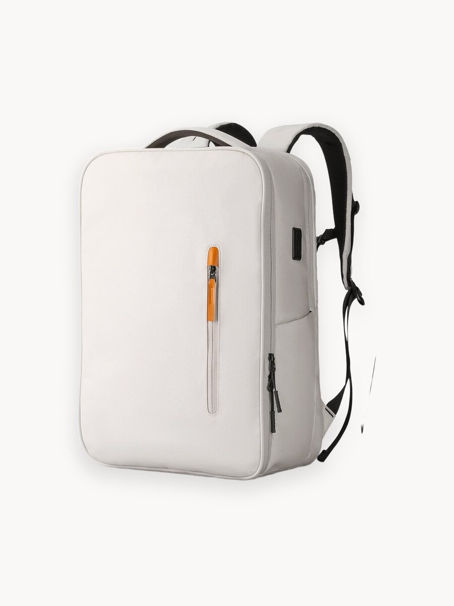 Рюкзак городской белый Mark Ryden G_MR9202, для ноутбука 17,3", объем 20л, мужской, женский, повседневный, ручная кладь