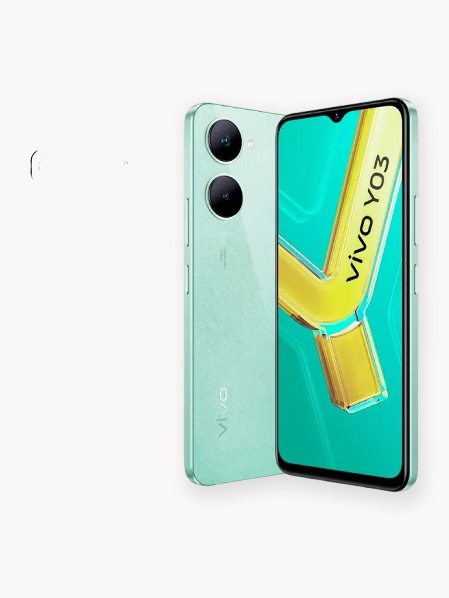 Смартфон Vivo Y03 4/128GB Gem Green