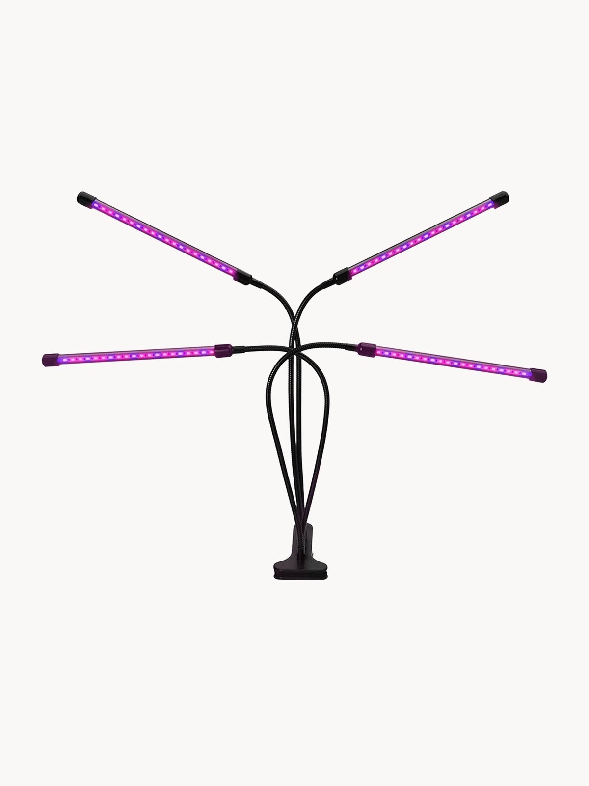 Фитолампа для растений, фитосветильник для рассады , 9 режимов яркости, 3 спектральных режима, 4 лампы