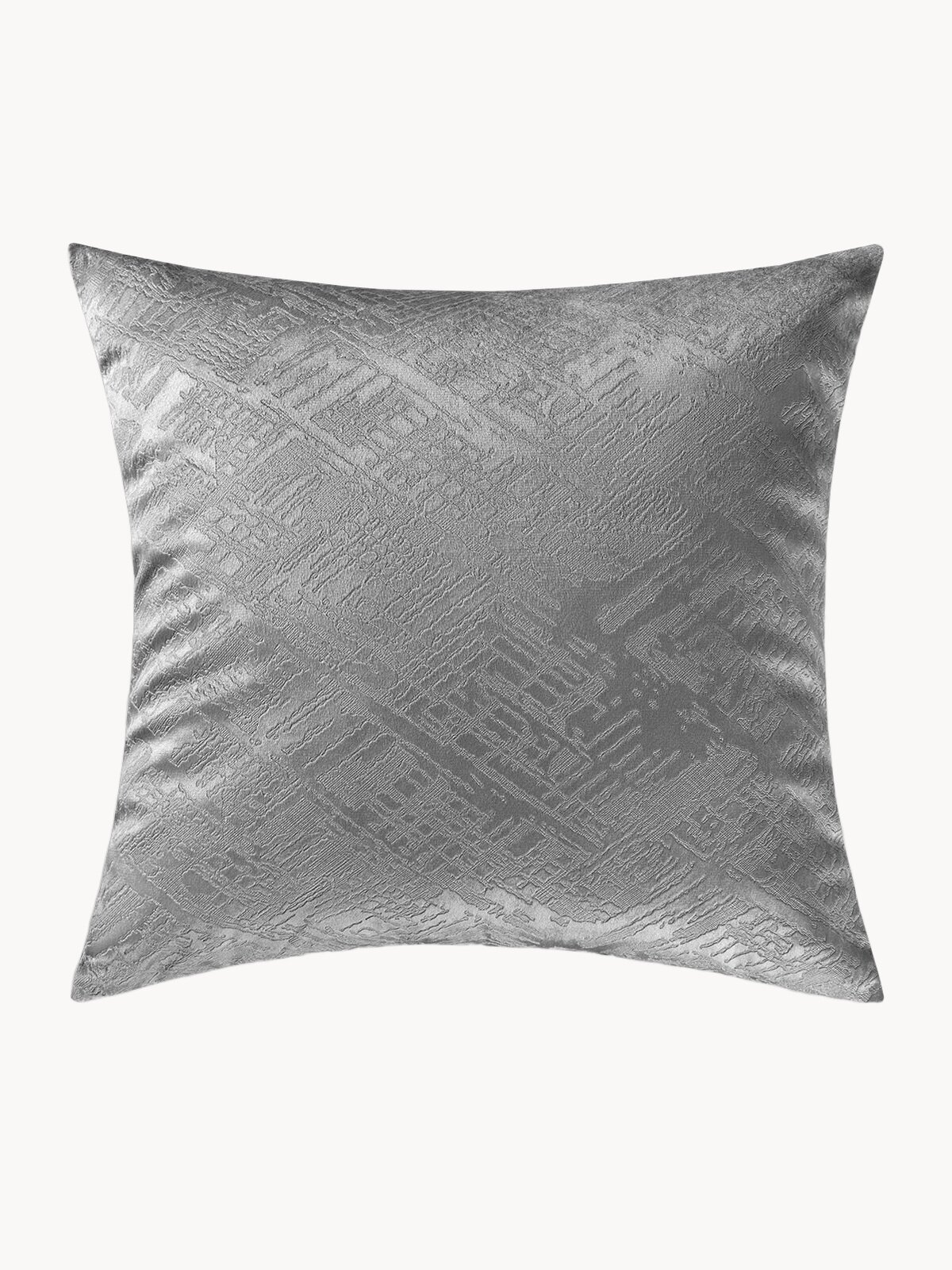 Daily by T Подушка декоративная в подарок "Венуа" в бархатном чехле с тиснением "декоративная в подарок штукатурка", 40x40