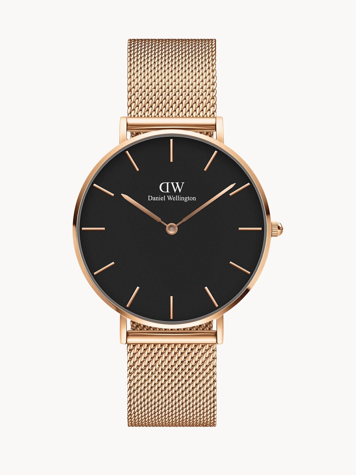 Наручные часы Daniel Wellington Petite, пыльная роза, розовый, черный
