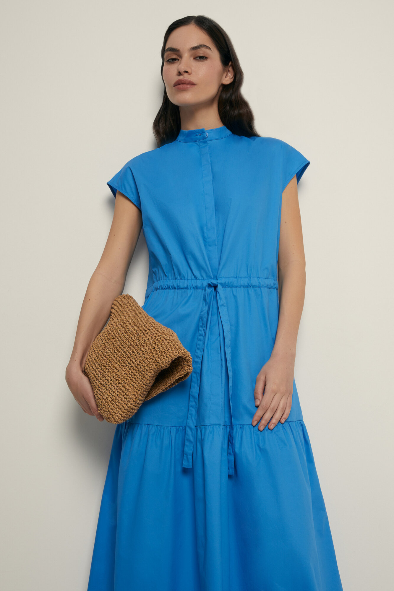 Платье Платье из хлопка с воланом