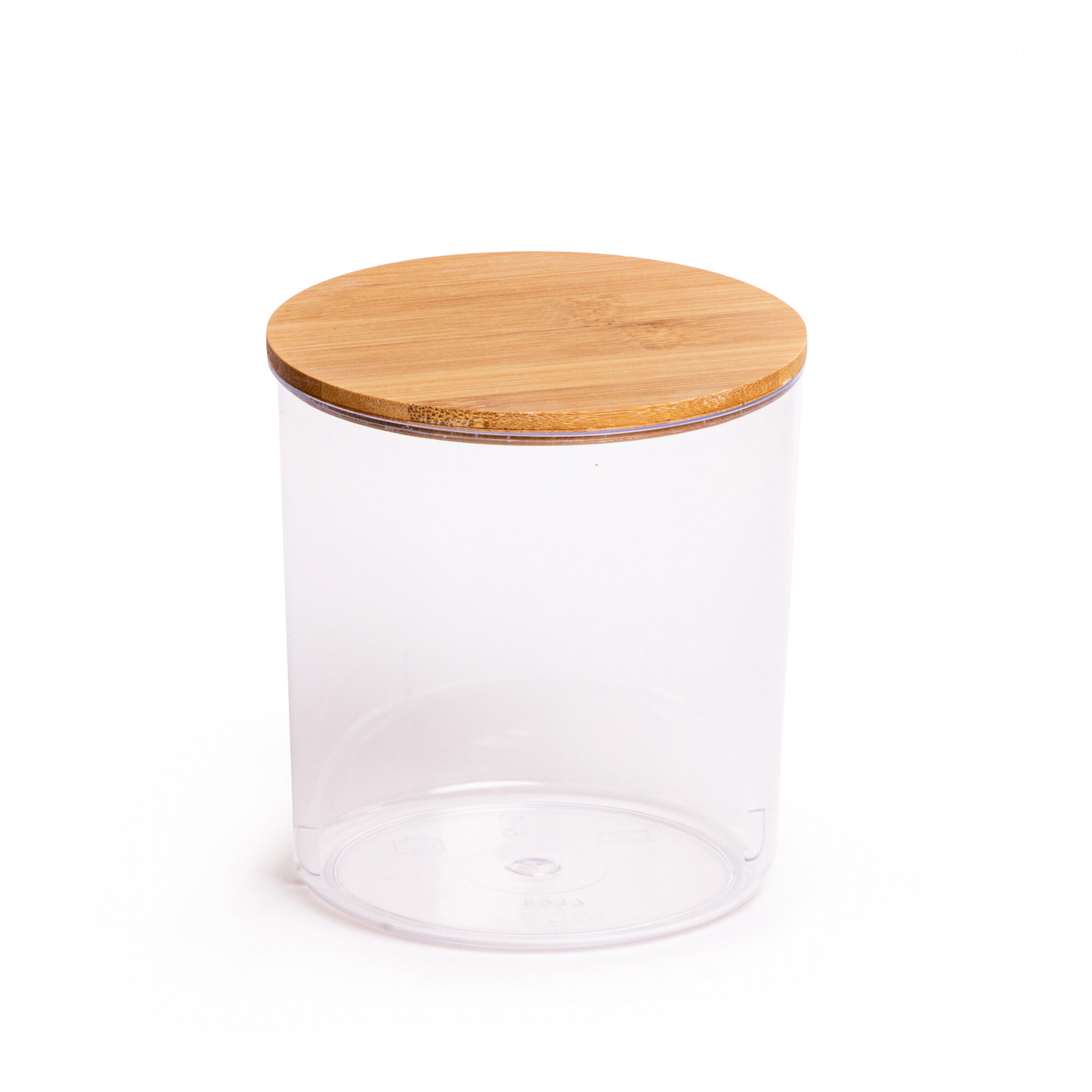 Контейнер для сыпучих продуктов 07 л Альтернатива Бамбук М8744 пластик крышка бамбук