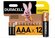 Батарейка Duracell AAA, в упаковке: 12 шт.