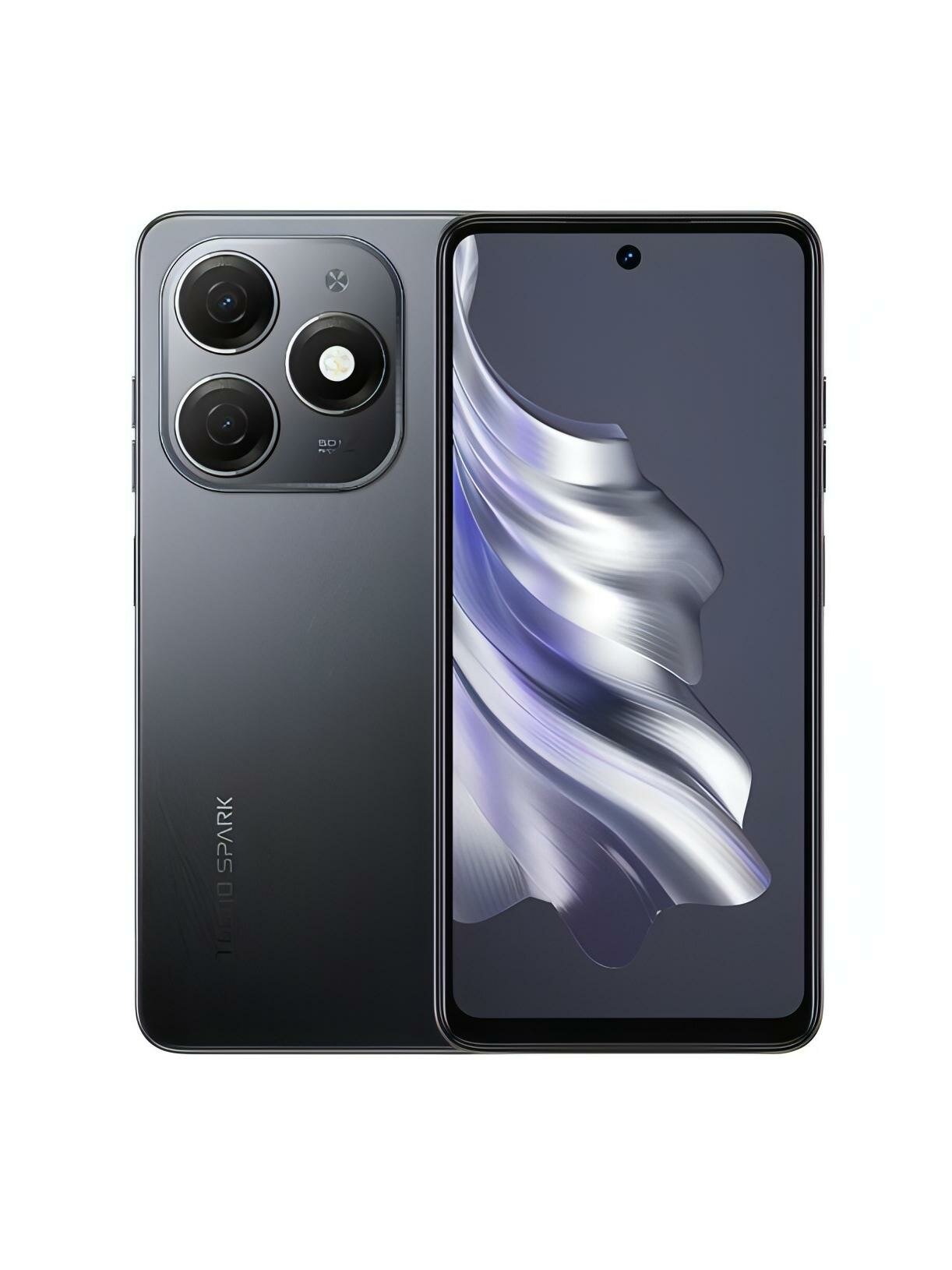 Смартфон Tecno SPARK 20 8/128GB Gravity Black — фото 1