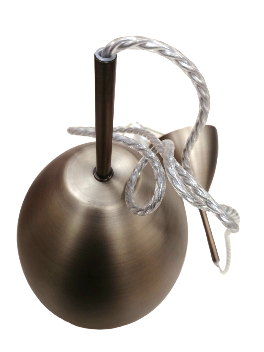 Светильник подвесной E27 N-Light 104-01-56B brown bronze 1 плафон E27 60 Вт металл диаметр 165 мм высота 1200 мм